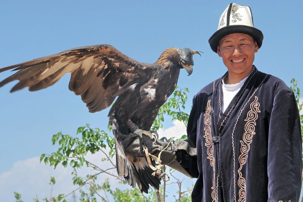 The eagle and the Hunter in Kyrgyzstan