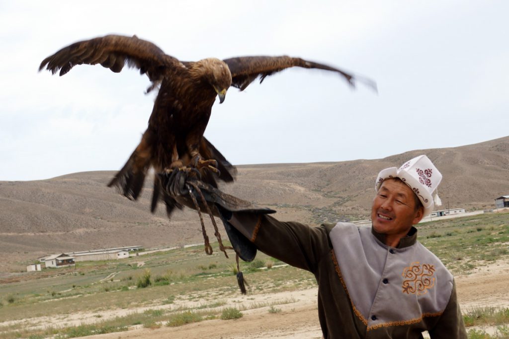 The Eagle and the Hunter in Kyrgyzstan