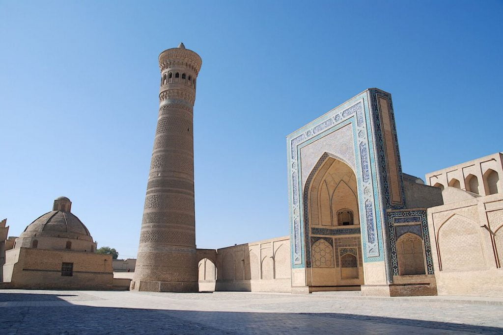 Kalon Minor - Bukhara, Legende vom Minarett Kalon, Legend of Kalon Minaret, Légende du Minaret Kalon, Легенда о Минарете Калон