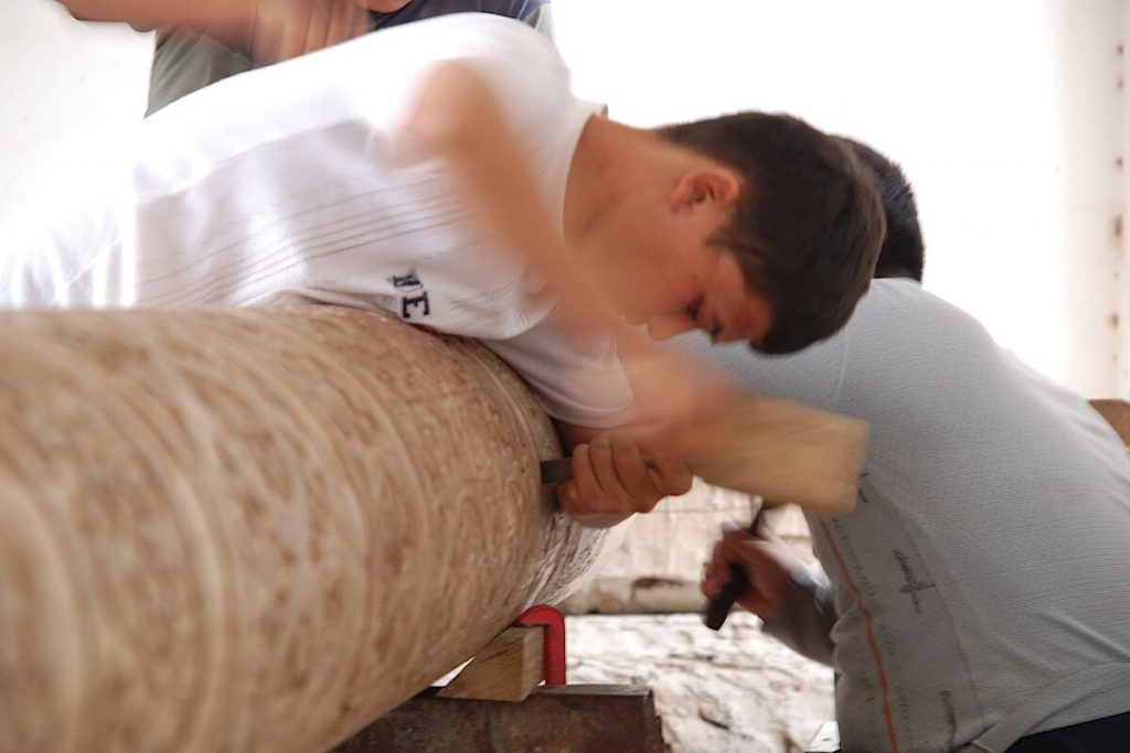 Wood carving - Uzbekistan