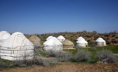 Usbekistan und Turkmenistan