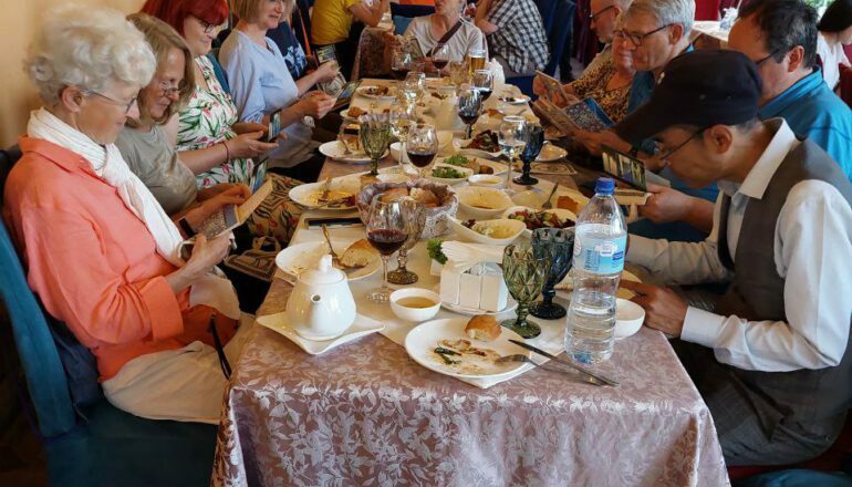 Restraurant Karimbek in Samarkand / Usbekistan